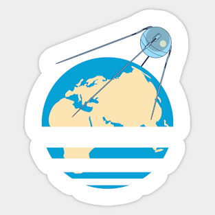 FIRST SATELLITE Sticker